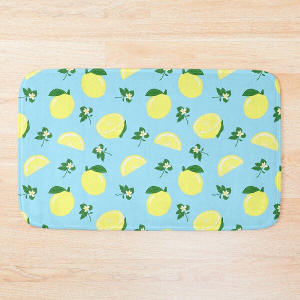 Item preview, Bright Citrus Lemons Pattern designed and sold by Dreamspun Designs.