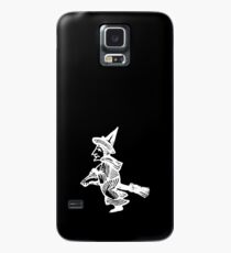Witch on a broom Case/Skin for Samsung Galaxy
