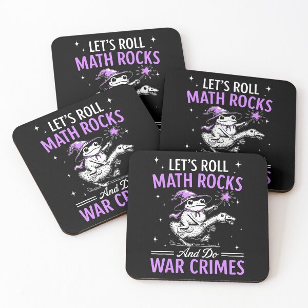 Item preview, Funny Frog Goose Let's Roll Math Rocks And Do War Crimes designed and sold by pfanodlnazb.