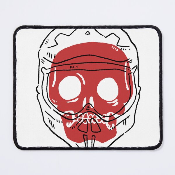 Item preview, I'd Rather Be Riding - Red Skull Motocross Humor Design designed and sold by RNASstuff.