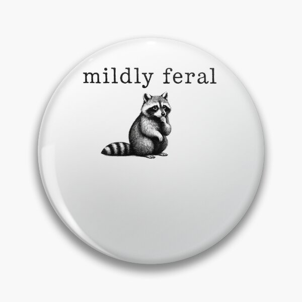 Item preview, Mildly Feral Raccoon designed and sold by GeraldHawaii.