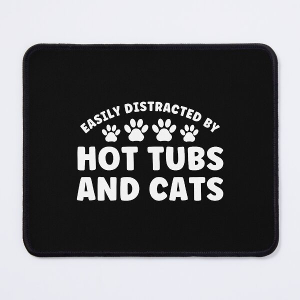 Item preview, Easily Distracted By Hots Tubs And Dogs designed and sold by prabuniard.
