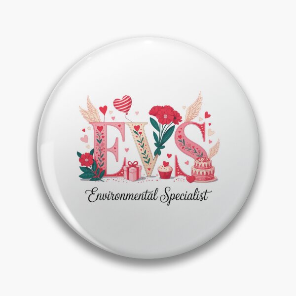 Item preview, Environmental Specialist EVS Valentine's Day designed and sold by IdunayaStore.