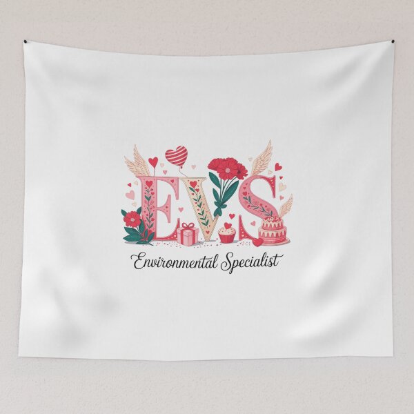 Item preview, Environmental Specialist EVS Valentine's Day designed and sold by IdunayaStore.