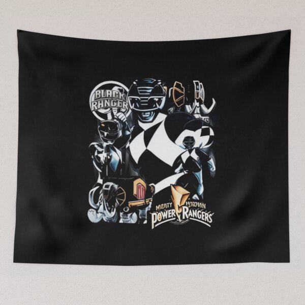 Item preview, Black Mighty Morphin Power Rangers  designed and sold by Eboniggins.