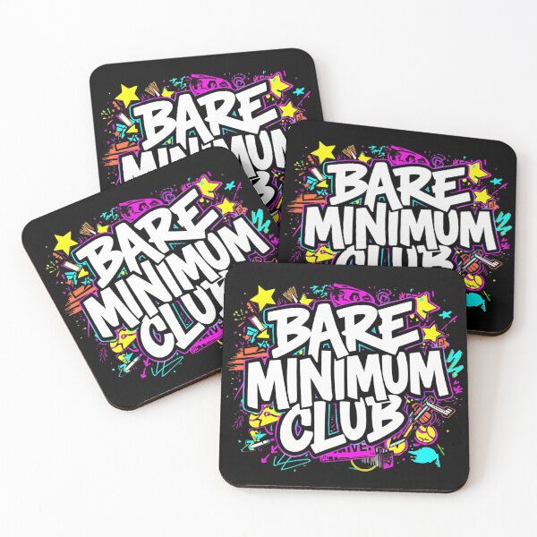 Item preview, Bare Minimum Club Graffiti Typography | Minimal Effort Streetwear Aesthetic designed and sold by ULTIMATE CREATIONS.