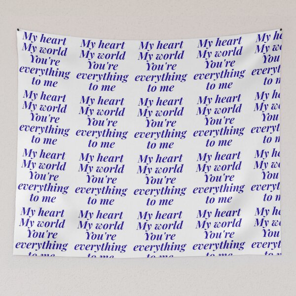 Item preview, My heart my world you are everything to me  designed and sold by Victoria67890.