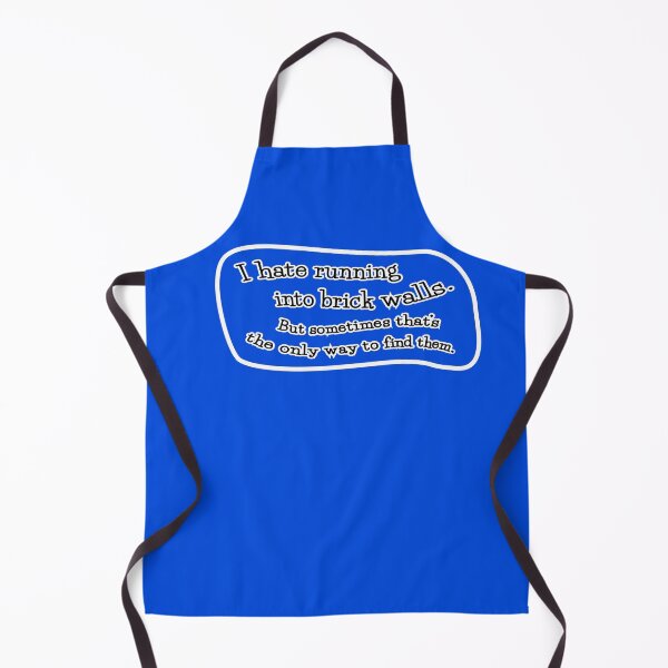 Item preview, I hate running into brick walls, but: blue background designed and sold by mntimg.