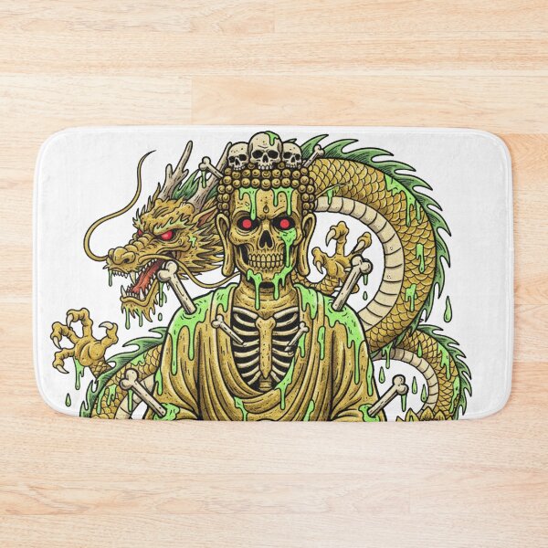 Item preview, Golden Skull Buddha – Dragon, Lotus, and the Ooze of Eternity designed and sold by unthinkabletees.