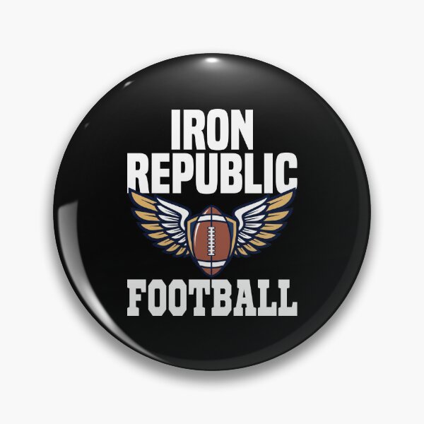 Item preview, IRON REPUBLIC FOOTBALL - NEW ENGLAND FOOTBALL designed and sold by KEF Custom.