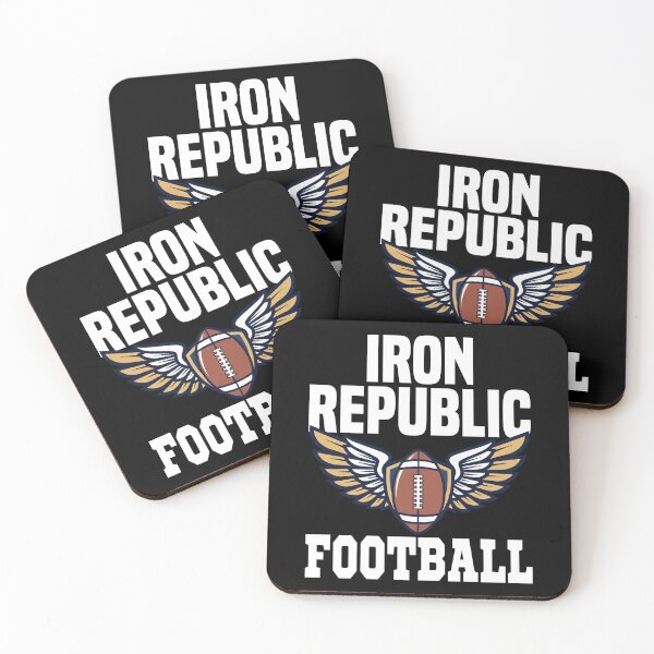 Item preview, IRON REPUBLIC FOOTBALL - NEW ENGLAND FOOTBALL designed and sold by KEF Custom.