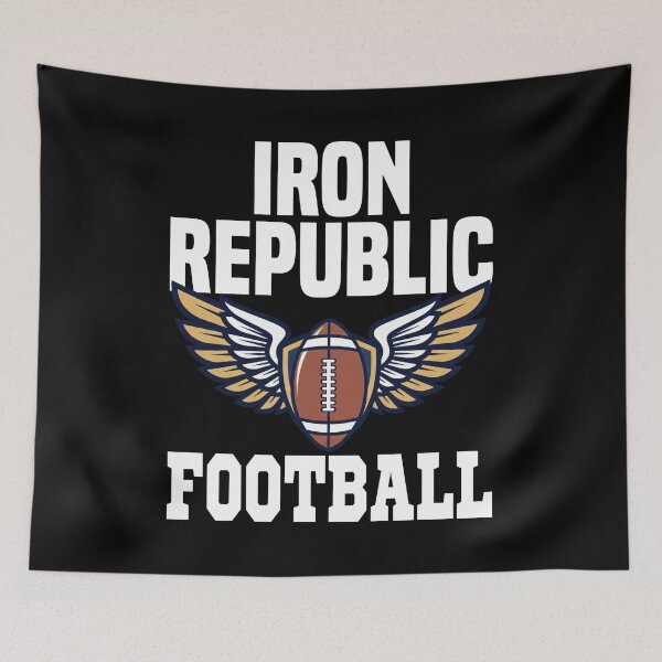 Item preview, IRON REPUBLIC FOOTBALL - NEW ENGLAND FOOTBALL designed and sold by KEF Custom.