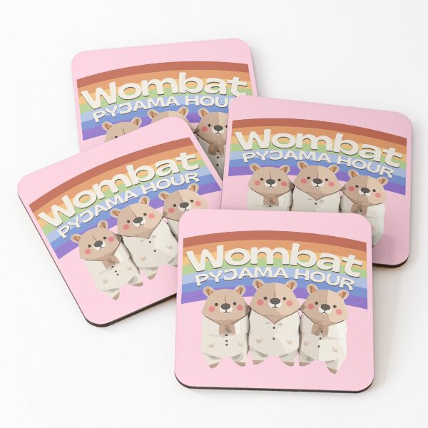 Item preview, Wombat Pyjama Hour designed and sold by pUNKnown.