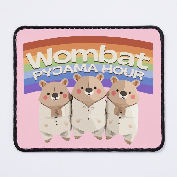 Item preview, Wombat Pyjama Hour designed and sold by pUNKnown.