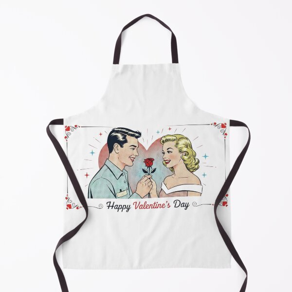 Item preview, Vintage Valentine Retro Couple Rose Pop Art designed and sold by Innova_Creations.