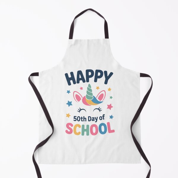 Item preview, Happy 50th Day Of School Unicorn designed and sold by IdunayaStore.