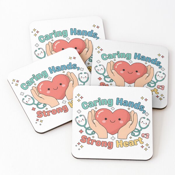 Item preview, Caring Hands, Strong Heart – Cute Doctor Appreciation T-Shirt designed and sold by Muzgle.