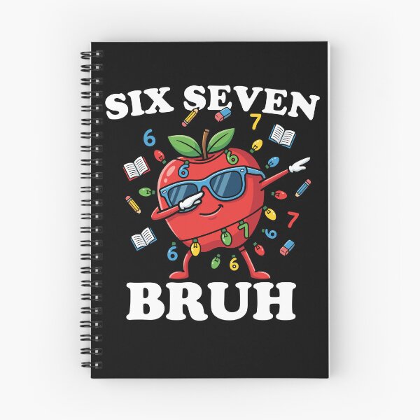 Item preview, Six Seven Bruh Back To School Apple 6 7 Fun 6-7 Six Seven Gear designed and sold by DynamicDesign.