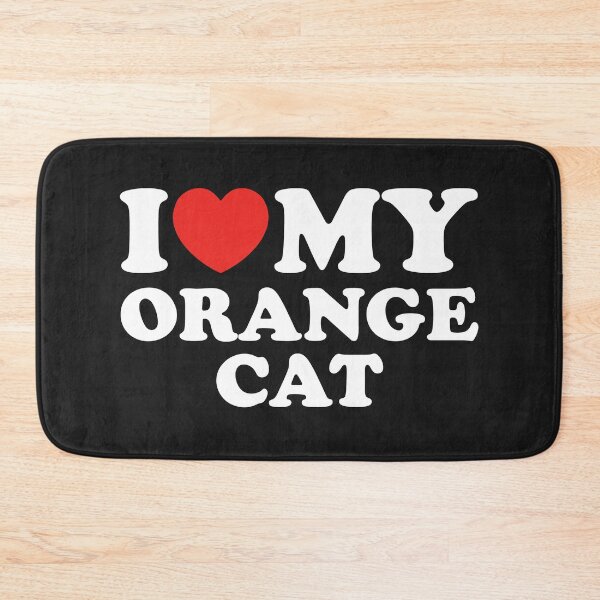 Item preview, I Love My Orange Cat designed and sold by shitpostee.