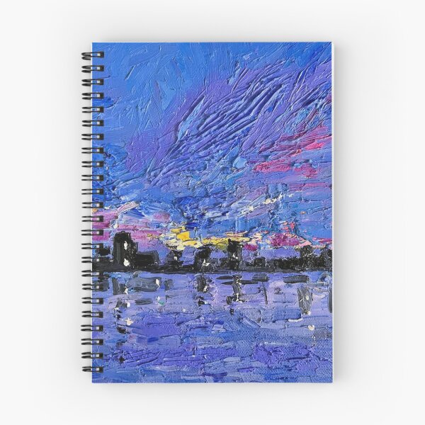 Item preview, Impasto Waves of Color designed and sold by apiolands.