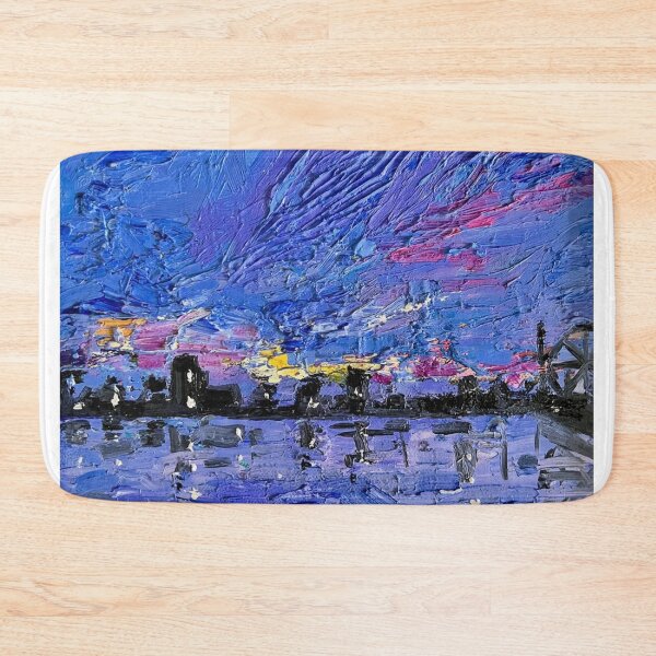 Item preview, Impasto Waves of Color designed and sold by apiolands.