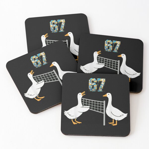 Item preview, Funny Duck Volleyball Match – Number 67 Six Seven Tee designed and sold by LashondaGreen89.