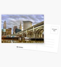 Detroit Superior Bridge Cleveland, Ohio Postcards