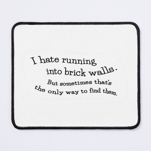 Item preview, I hate running into brick walls, but: plain background designed and sold by mntimg.