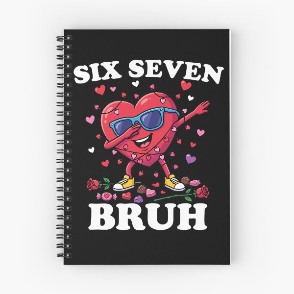 Item preview, Six Seven Bruh Valentine Dabbing Heart 6 7 Fun 6-7 Six Seven Gear designed and sold by DynamicDesign.