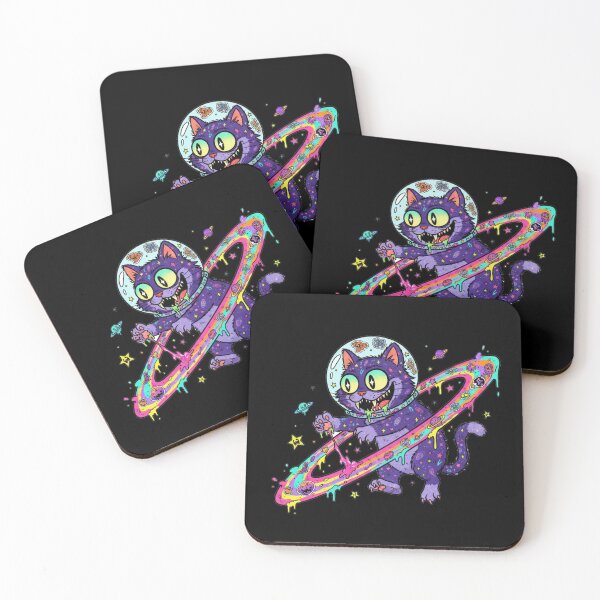 Item preview, Cosmic Cat – Playing Among Saturn’s Rings designed and sold by unthinkabletees.
