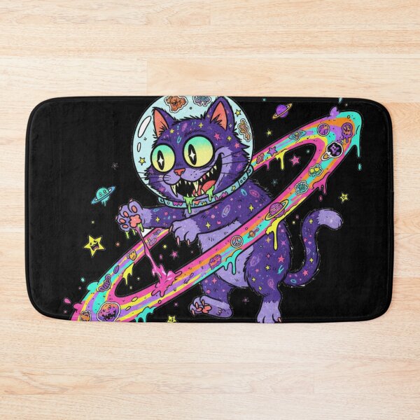 Item preview, Cosmic Cat – Playing Among Saturn’s Rings designed and sold by unthinkabletees.