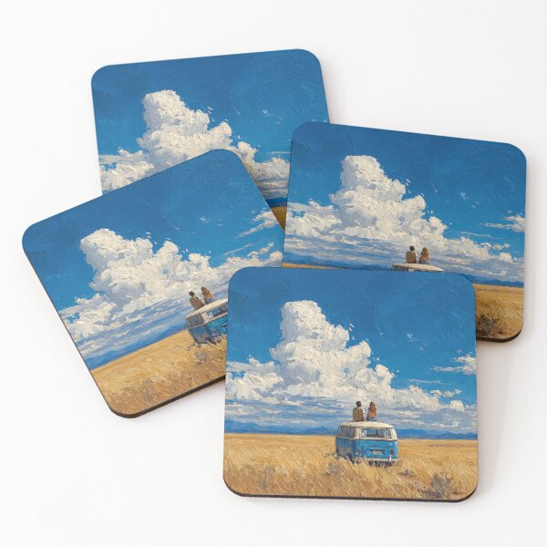 Item preview, Textured Landscape in Impasto designed and sold by apiolands.