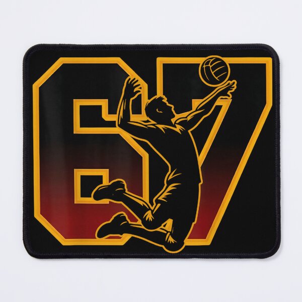 Item preview, Bold 67 Six Seven Volleyball Silhouette T-Shirt designed and sold by LashondaGreen89.