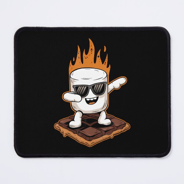 Item preview, Dabbing Marshmallow Camping Smores Kawaii S'Mores designed and sold by prabuniard.