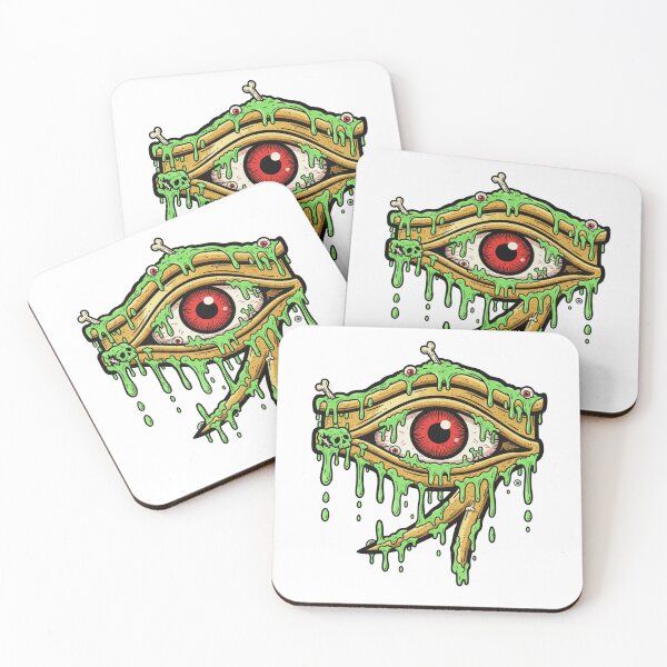 Item preview, Golden Eye of Horus – Bones, Ooze, and the Bloodshot Eye designed and sold by unthinkabletees.
