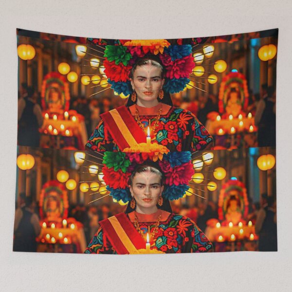 Item preview, Frida Kahlo Day of the Dead designed and sold by FridaArtGallery.