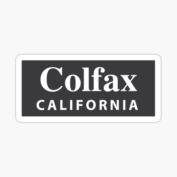Item preview, Colfax, California designed and sold by EveryCityxD1.