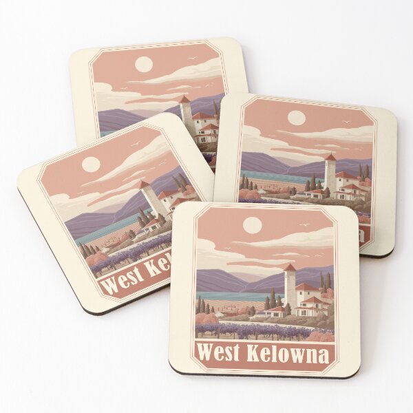 Item preview, West Kelowna British Columbia Vineyard Westbank BC Wine Country Landscape Okanagan designed and sold by meganohm.