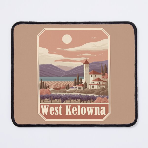 Item preview, West Kelowna British Columbia Vineyard Westbank BC Wine Country Landscape Okanagan designed and sold by meganohm.