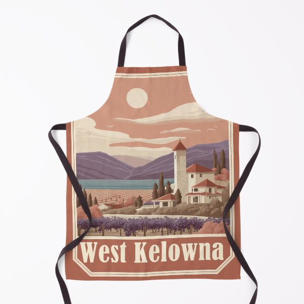 Item preview, West Kelowna British Columbia Vineyard Westbank BC Wine Country Landscape Okanagan designed and sold by meganohm.