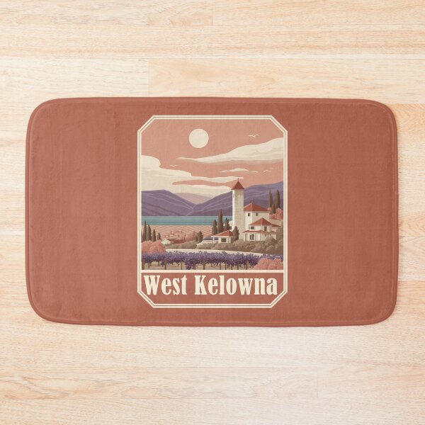 Item preview, West Kelowna British Columbia Vineyard Westbank BC Wine Country Landscape Okanagan designed and sold by meganohm.