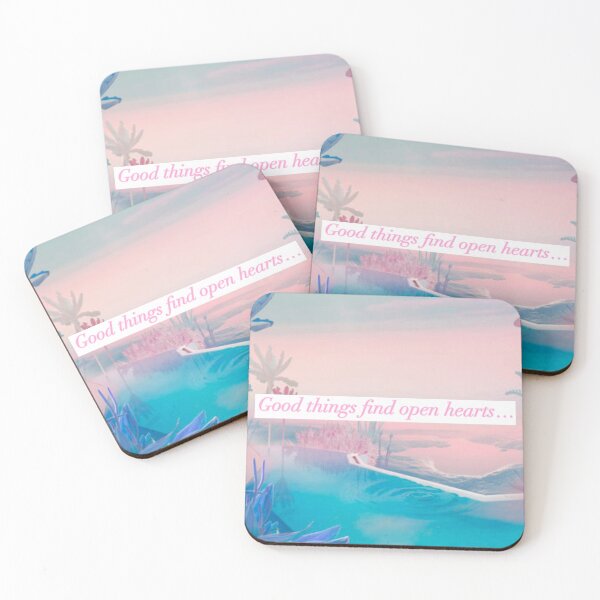 Item preview, Stay Open – Peaceful Pastel Landscape Art designed and sold by byRose&Shine.