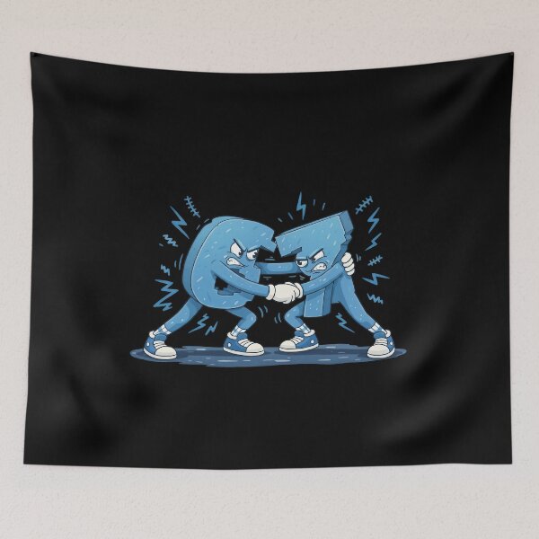 Item preview, Funny 6 vs 7 Cartoon Fight Six Seven Tee designed and sold by LashondaGreen89.