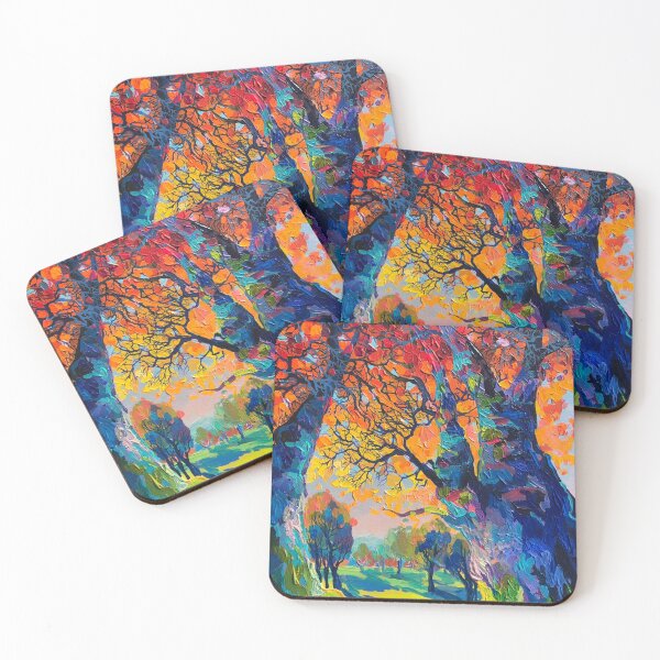 Item preview, Textured Sunset in Thick Layers designed and sold by apiolands.