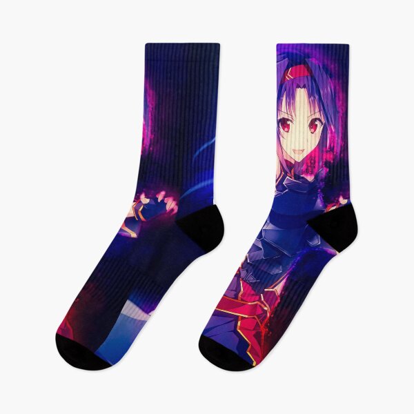 Item preview, Yuuki Sword Art Online Brave Swordswoman Crimson Energy Anime Girl Spirit designed and sold by thedarvills.