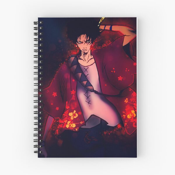 Item preview, Mugen Samurai Champloo Fiery Ronin Warrior in Red Kimono designed and sold by thedarvills.