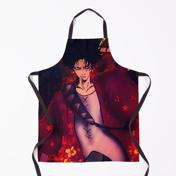 Item preview, Mugen Samurai Champloo Fiery Ronin Warrior in Red Kimono designed and sold by thedarvills.