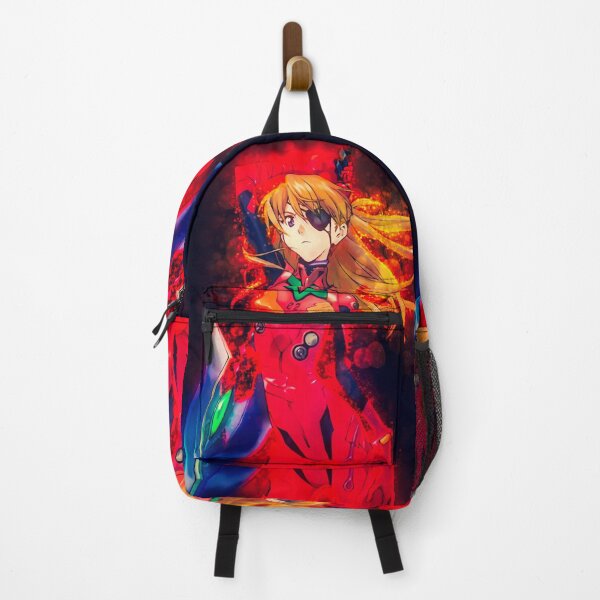 Item preview, Asuka Langley Soryu Neon Genesis Evangelion Fiery Battle Suit Warrior Anime Girl designed and sold by thedarvills.