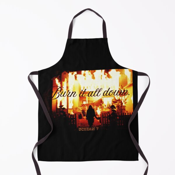 Item preview, BURN IT ALL DOWN | Scream 7 designed and sold by freakydeakydraw.