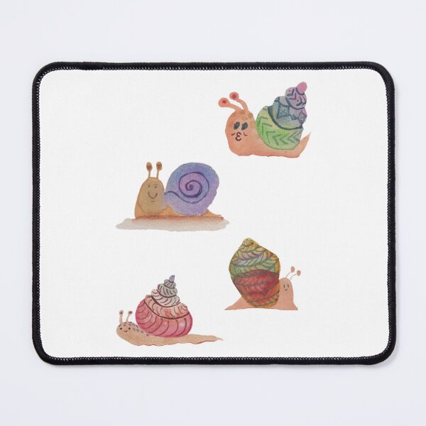 Item preview, Four Snazzy Snails designed and sold by Doodle Duckie.